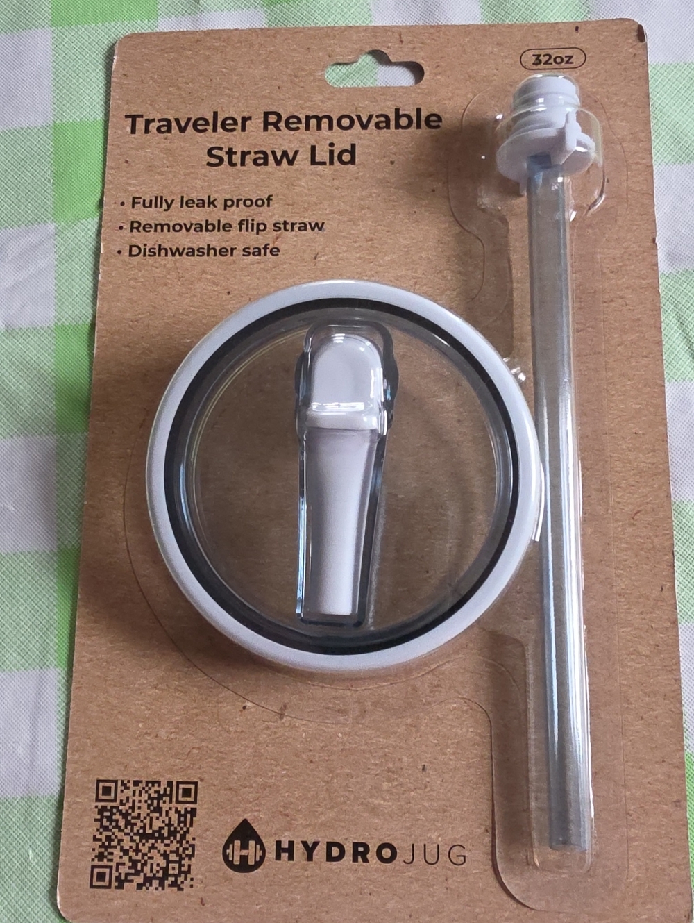 HydroJug 32 oz Traveler Removable Straw Lid - Primrose
